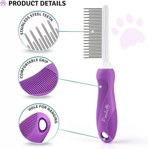 Best Cat Brushes : Andis Pet Steel Grooming Comb