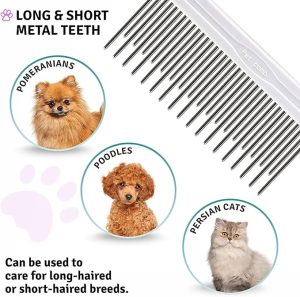 Best Cat Brushes : Andis Pet Steel Grooming Comb