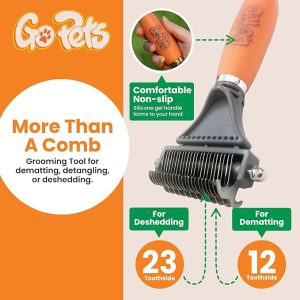  Best Cat Brushes : Gopets Dematting Comb