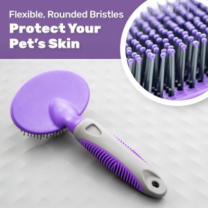 Best Cat Brushes : Hertzko Self-cleaning Cat Brush